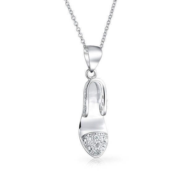 high heel shoe necklace