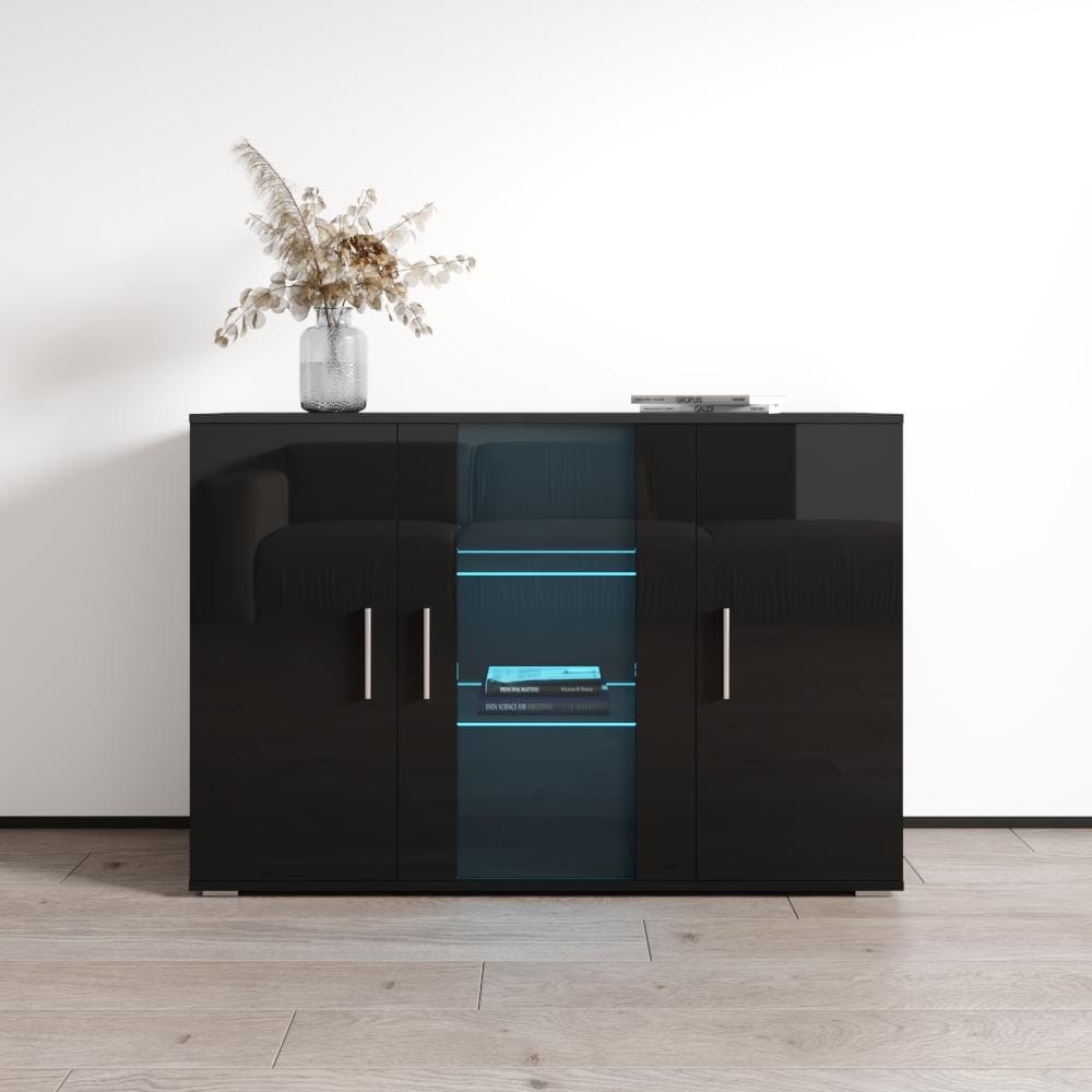 Meble Furniture Soho S7 3D Modular 47" Modern Sideboard Buffet