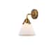 Option Brushed Brass / Matte White