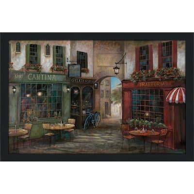 "Courtyard Ambiance" by Ruane Manning Print on Acrylic