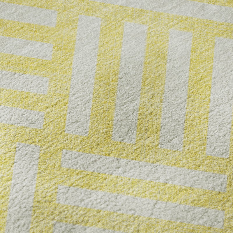 Premium Washable Super Soft Contemporary Mosaic Mayfield Rug
