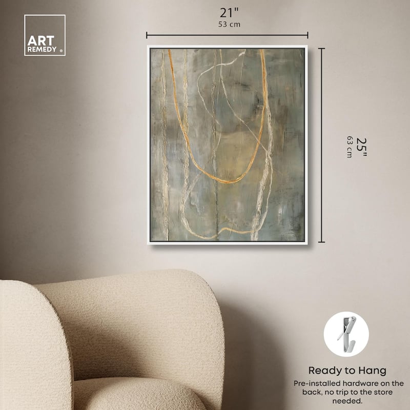 Gossamer Pathways III Canvas by Art Remedy