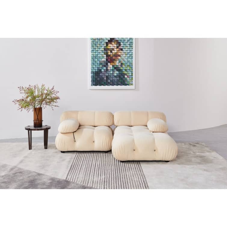 Daimion 3 Pieces Upholstered Sectional