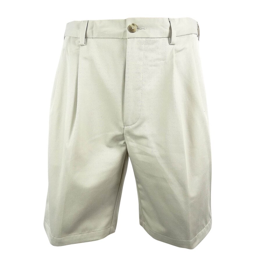 Shop Roundtree Yorke Men S Big Tall Pleated Front Dress Shorts