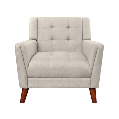 Mid Century Modern Accent Chair, Living Room Chairs Wingback Armchair