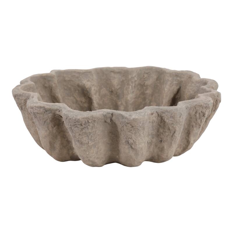 Pottery Paper Mache Bowls Decorative Boho Casual Rustic