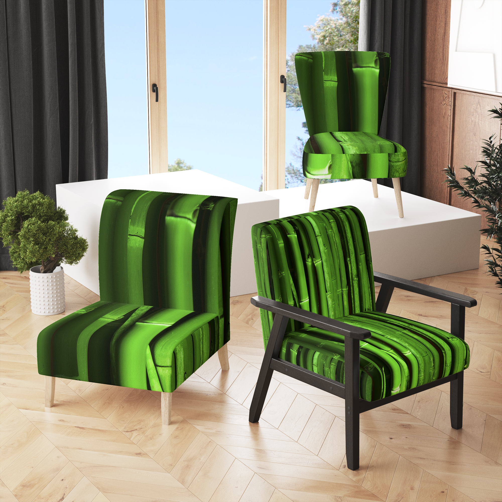 Green forest sales chairs