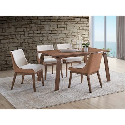 Walnut Finish Dining Table
