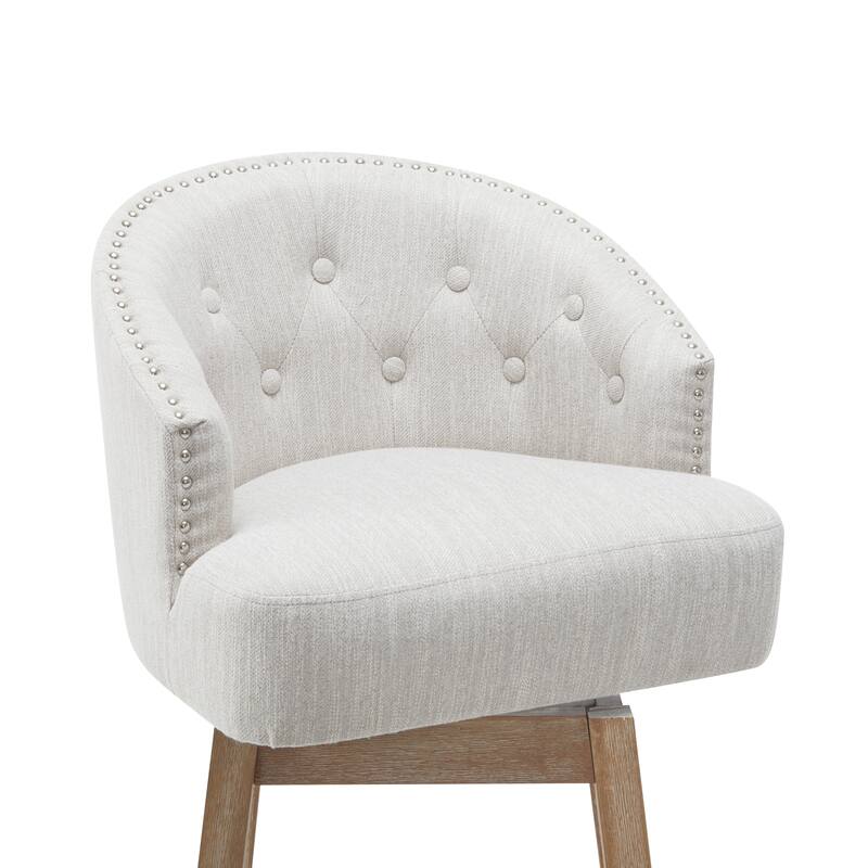 33.25" Swivel Counter Stools Set Of 2