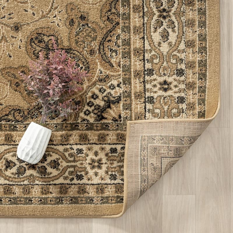 Luxe Weavers Oriental Floral Medallion Area Rug, Indoor Floor Cover