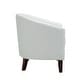 preview thumbnail 22 of 90, Axia Barrel PU Leather Accent Chair with Nailhead Trim