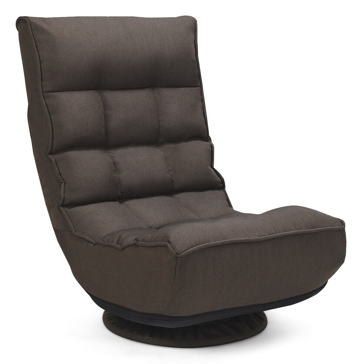 Gymax 4 Position Adjule Sofa Chair Folding 360 Degree Swivel Gymax 4 Position Adjule Sofa Chair Folding 360 Degree Swivel