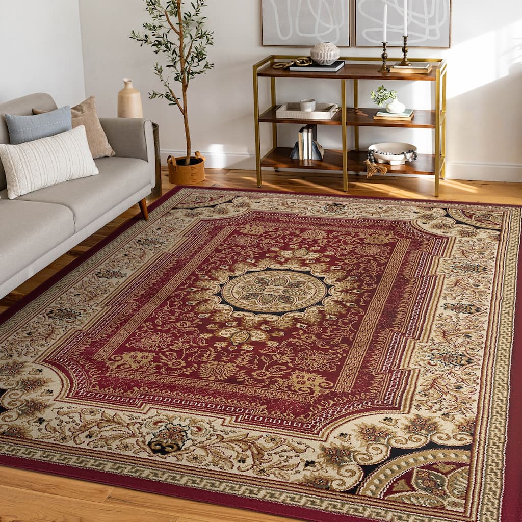 Soho Modern & Contemporary Medallion Indoor Area Rug