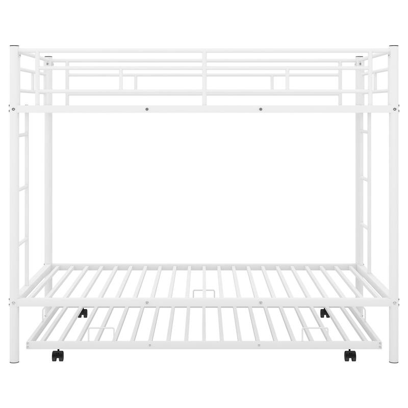Twin over Twin Bunk Bed with Trundle