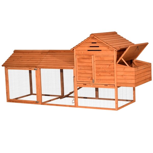Lovupet 9.3ft Extra Large Wooden Chicken Pet Coop House Hutch 0324. Opens flyout.