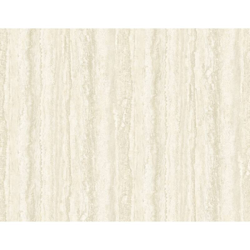 A-Street Prints Hilton Cream Marbled Paper Wallpaper