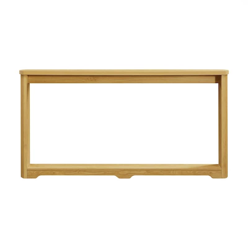 Narrow Wooden Console Sofa Table, Suitable for Entranceways