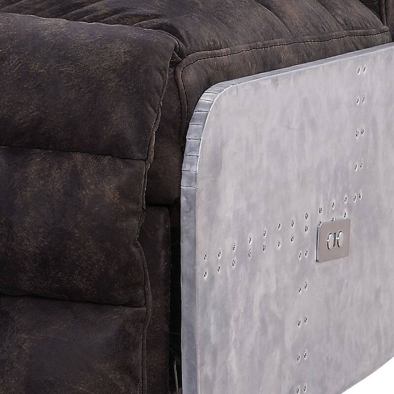 England Two Tone Gray Power Motion Recliner