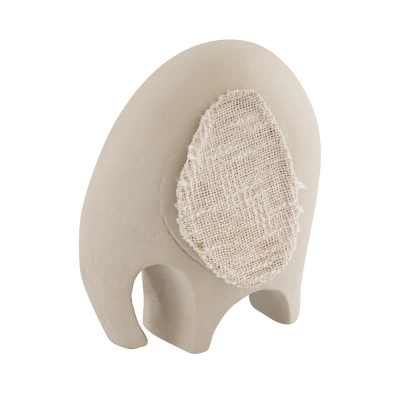 Atlas Amigo Minimalist Cream Animal Sculpture