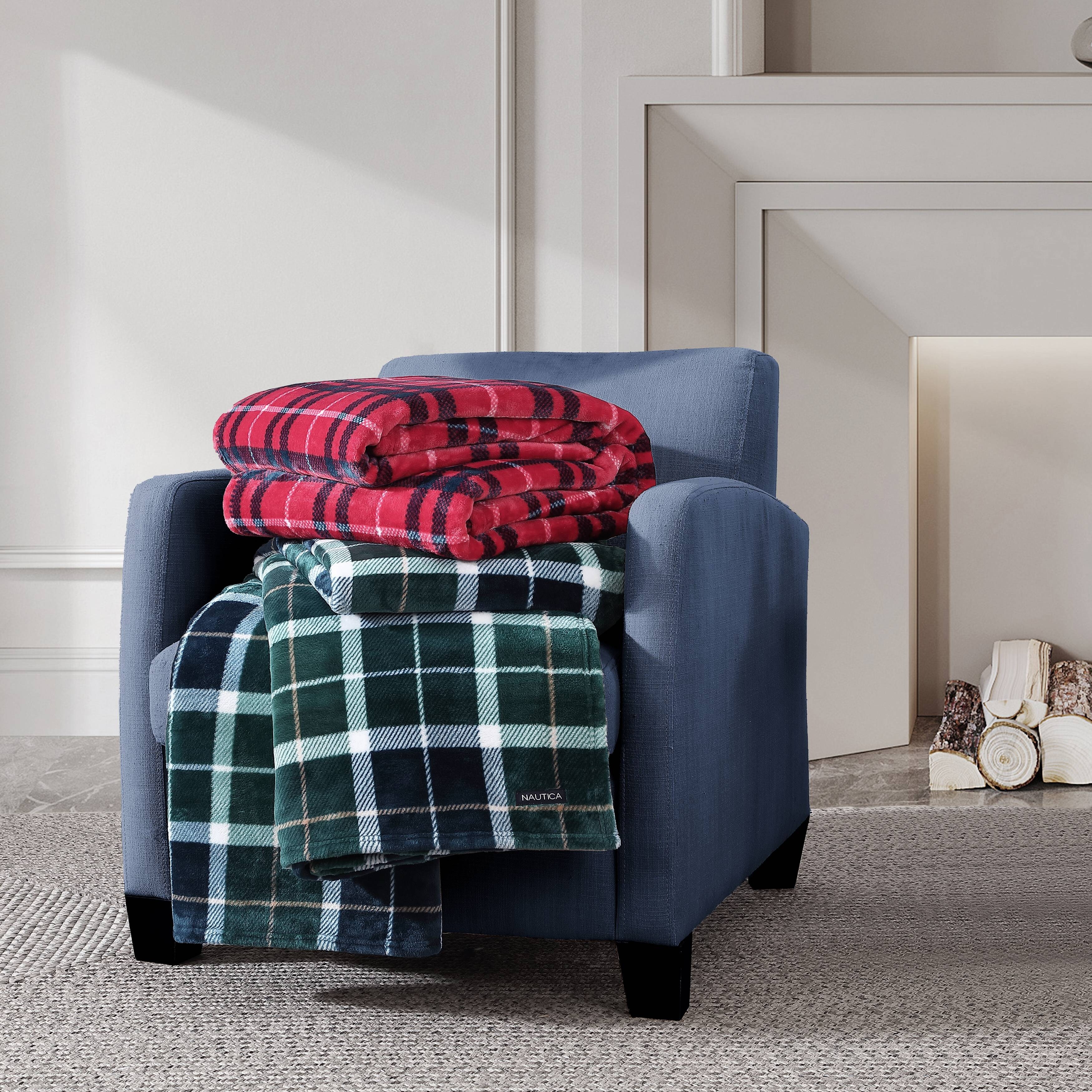 Nautica fleece blanket hot sale