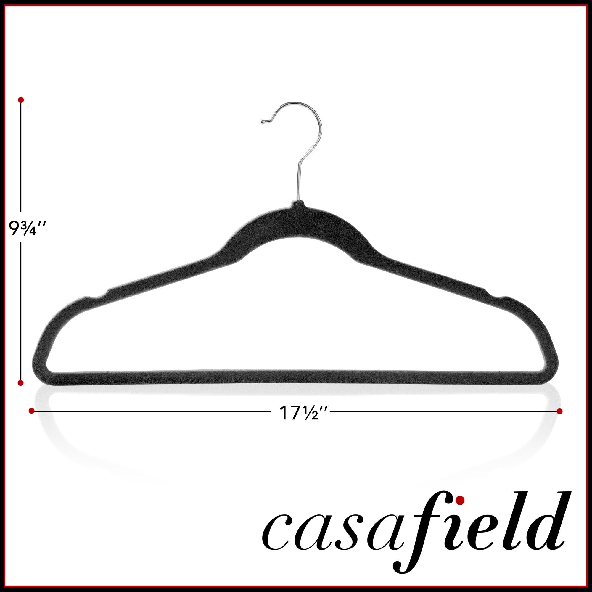 50 Velvet Suit Hangers - Space-Saving Non-Slip Clothes Hangers - Bed Bath &  Beyond - 30827871