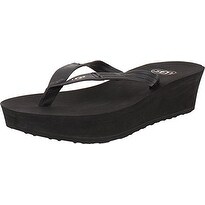 UGG Australia Womens Ruby Leather Open Toe Casual Slide Sandals