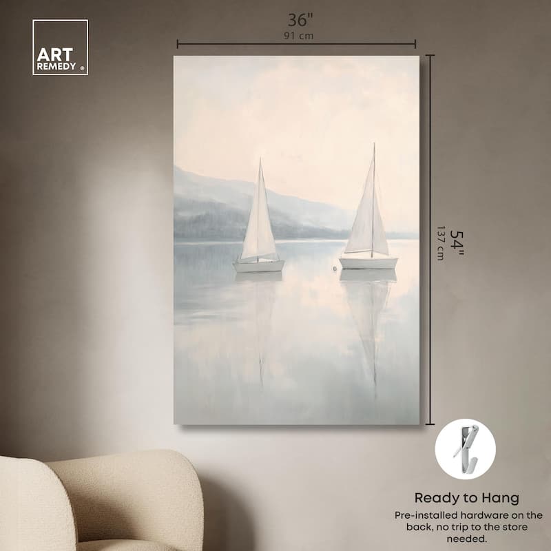 Dreaming of Sails II Canvas by Art Remedy, Gallery Wrapped