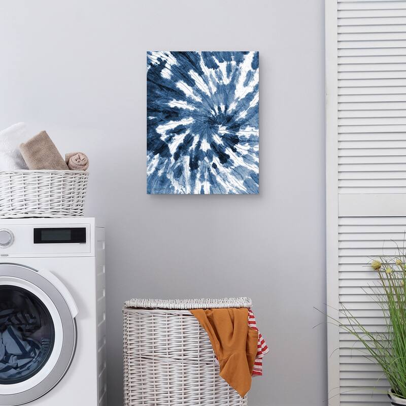 Shibori Pattern by Belle Maison Canvas Art Print