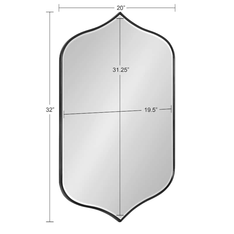 Kate and Laurel Tyla Framed Wall Mirror