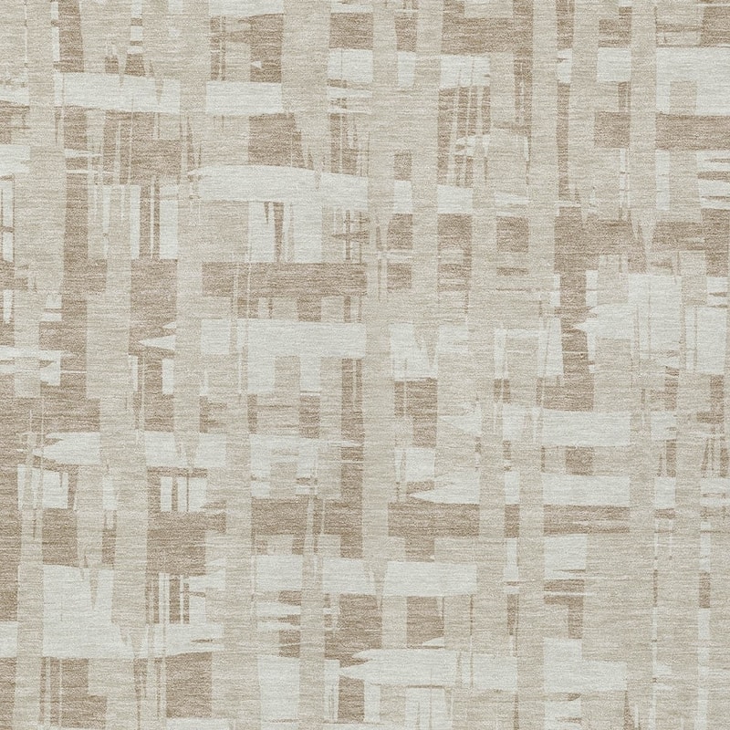 HomeRoots Striped Transitional Rectangle Outdoor Rug