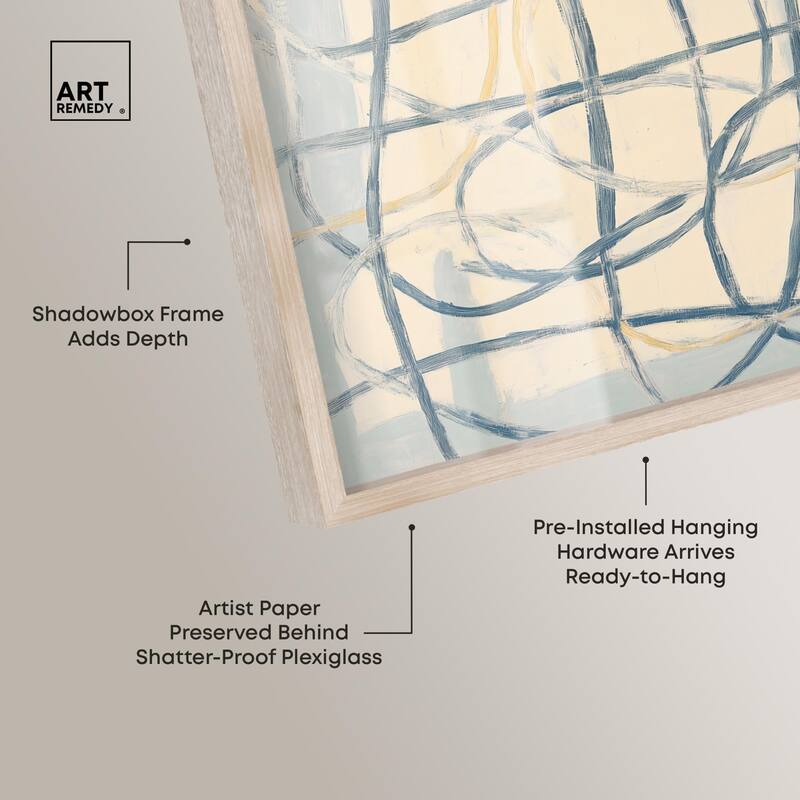 Unbroken Line I Shadowbox by Art Remedy