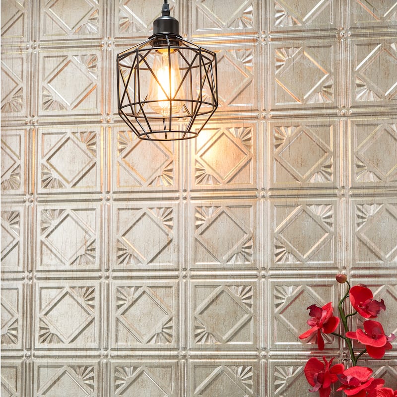 FASÄDE Traditional Style 4 Decorative Vinyl Backsplash Panel