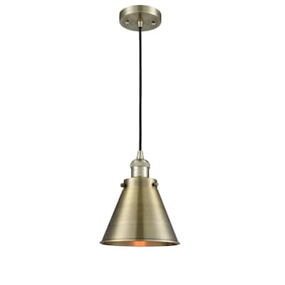 Innovations Lighting Appalachian - 1 Light 8" Cord Hung Mini Pendant