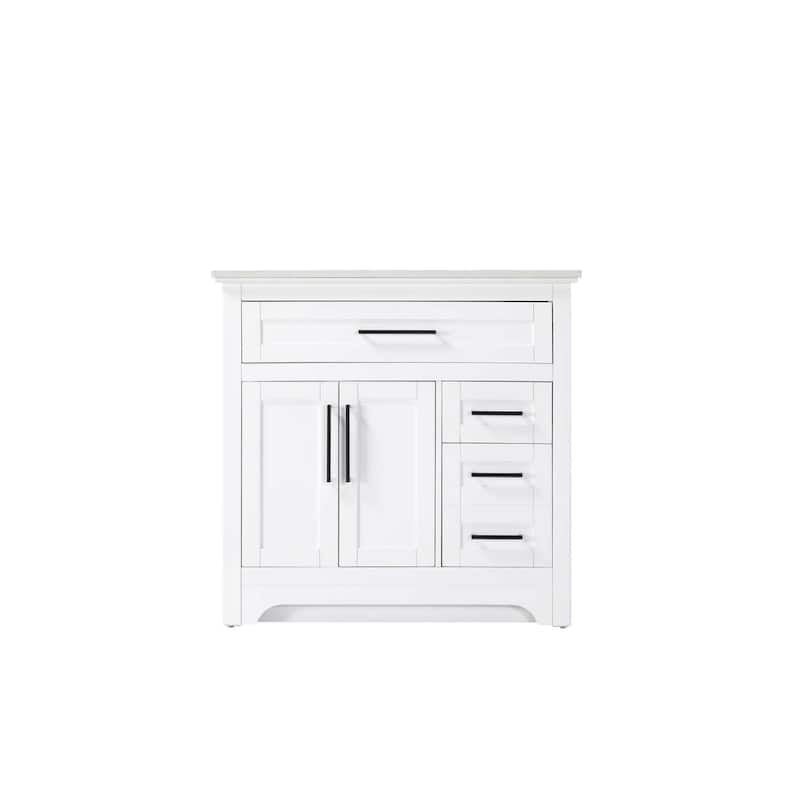 Nathaniel Single Bathroom Vanity (32-42 inch)