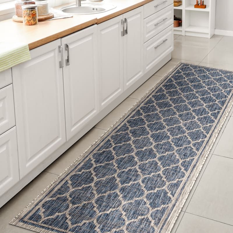 JONATHAN Y Zinnia Textured Weave Indoor/Outdoor Area Rug