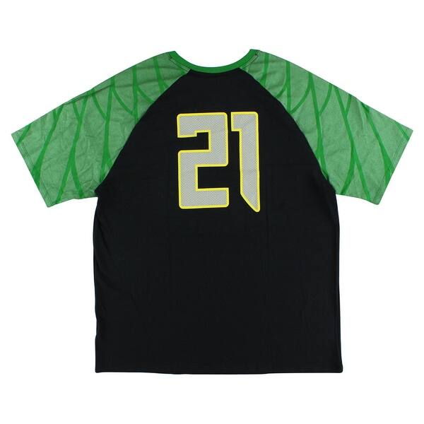 Shop Nike Mens Oregon Ducks New Day Football Jersey T Shirt Black