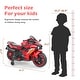 preview thumbnail 7 of 38, 12V Electric Motorcycle For Kids, Powered Toy Motorcycle, Child Motorcycle Ride On With Light Wheels And Bluetooth Music (No Shi