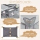 preview thumbnail 7 of 8, Babyjoy 5 in 1 Portable Baby Playard Nursery Center with Cradle & - See Details