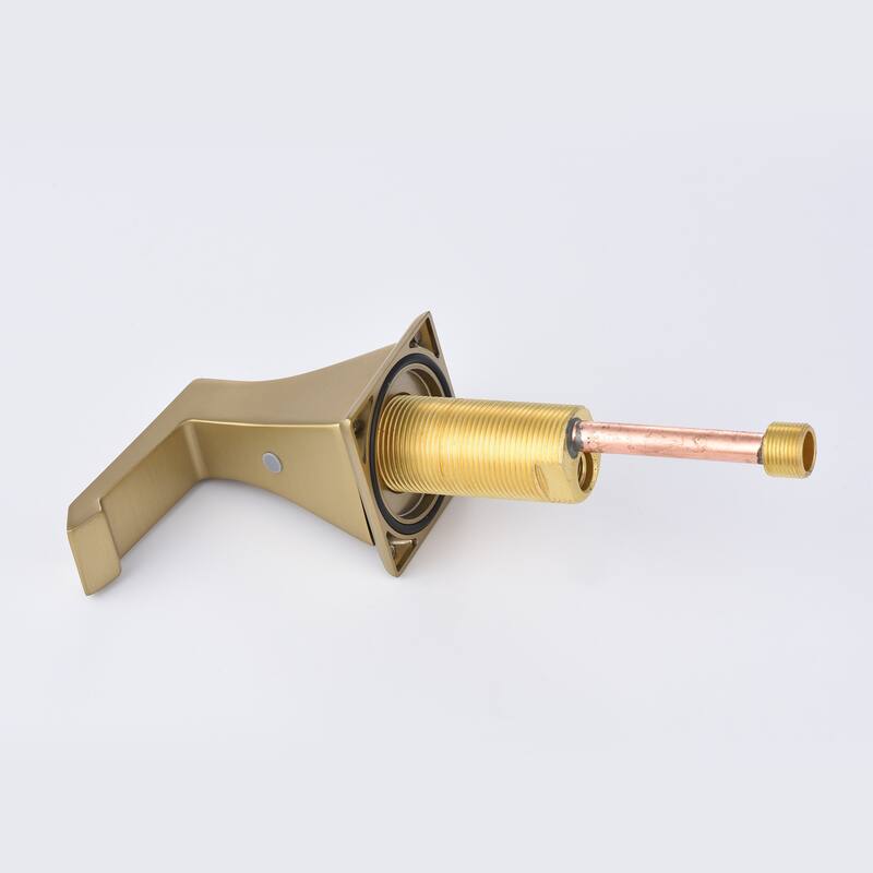 Widespread Faucet 2-handle Bathroom Faucet with Pop-up Drain Assembly