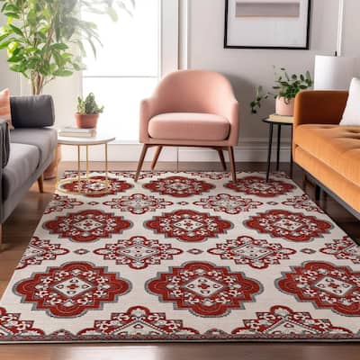 Premium Washable Super Soft Global Glam Mayfield Rug