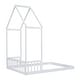 preview thumbnail 22 of 95, House-shaped Roof Headboard Floor Bed without slats