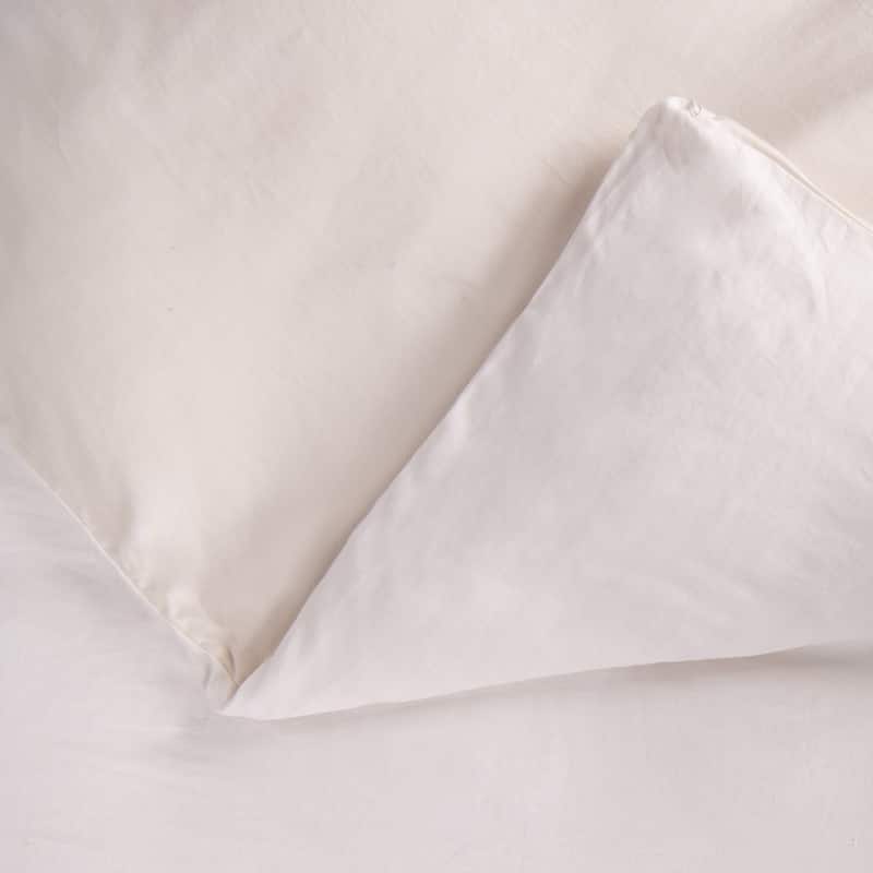 French Linen and Cotton Duvet Cover & Sham Set by BOKSER HOME
