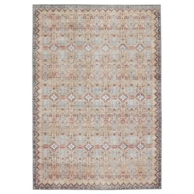 Dalia Machine Washable Trellis Area Rug