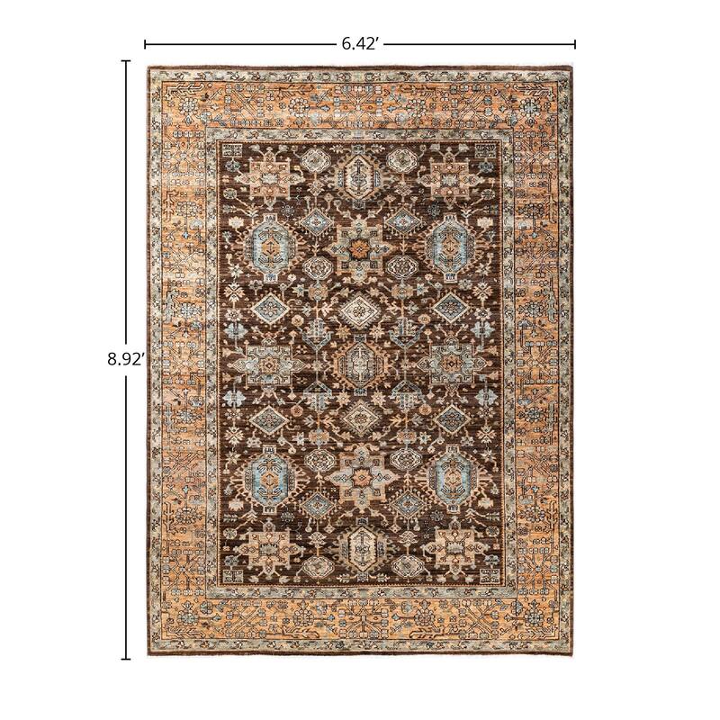 Serapi, One-of-a-Kind Hand-Knotted Area Rug - 6' 5" x 8' 11"