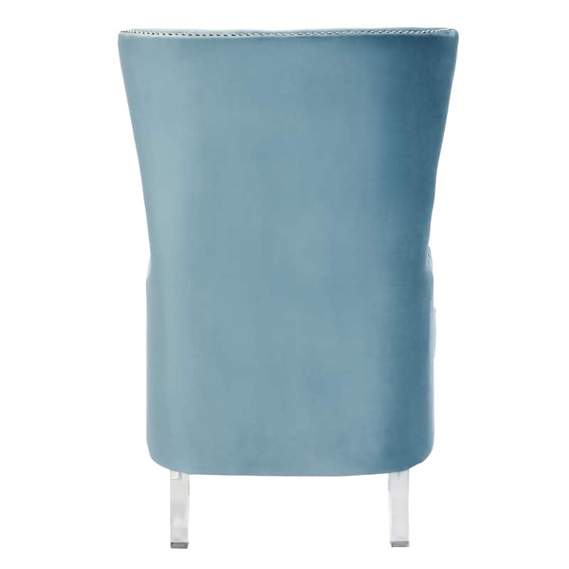 SAFAVIEH Couture Cath Modern Wingback Chair - 29Wx32Dx45H