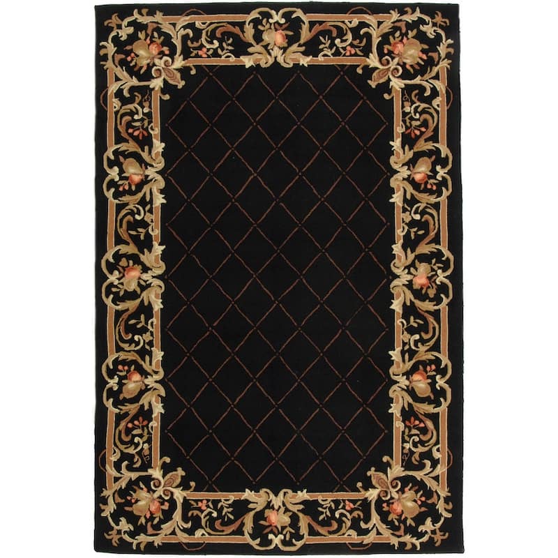 SAFAVIEH Handmade Chelsea Hasime French Country Wool Rug