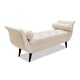 preview thumbnail 20 of 32, Jennifer Taylor Home Alma Tufted Entry Bench Beige