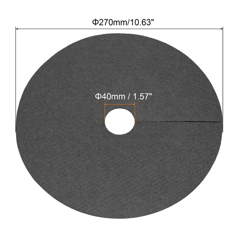 Tree Mulch Ring Tree Protector Mat Plant Cover for Weed Control - 10.6"
