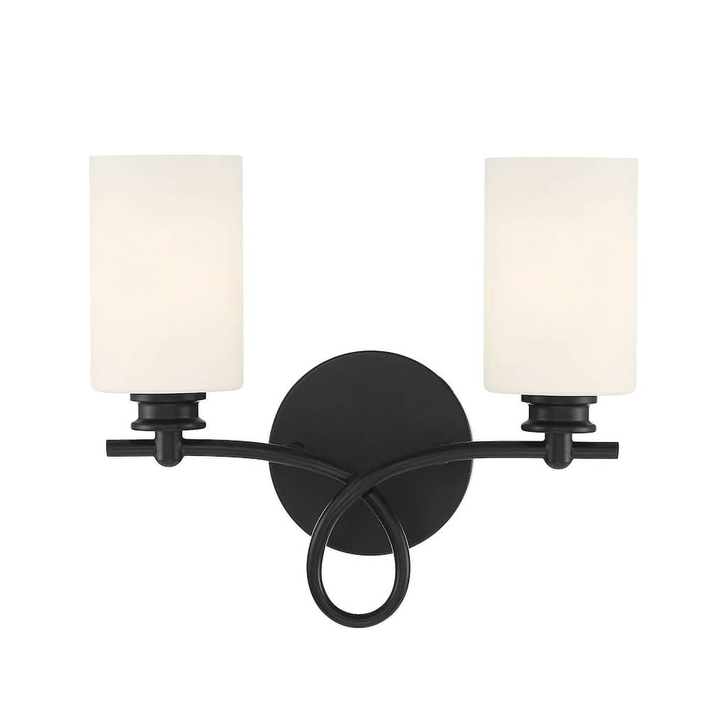 Savoy House Woodbury 2 Light 14" Wide Bathroom Vanity Light