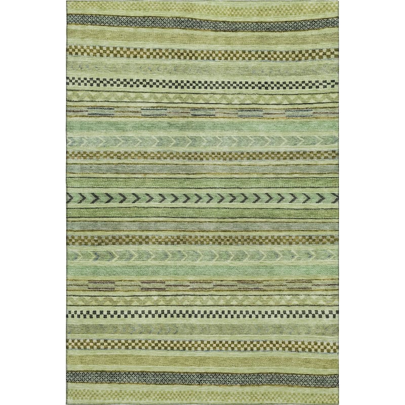 Premium Washable Super Soft Boho Stripes Mayfield Rug